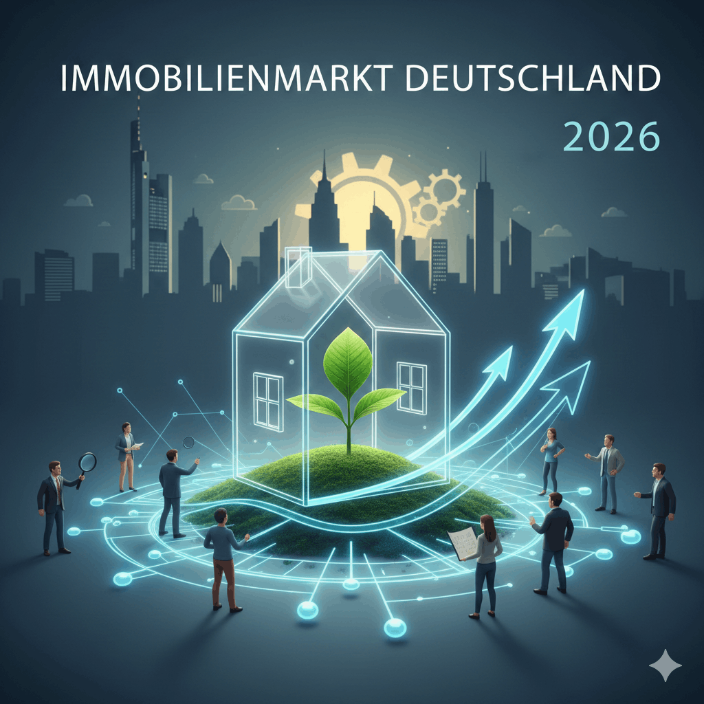 Haus Wirtschaft Wachstum Der Immobilienmarkt in Deutschland 2026 – Ausblicke und Erwartungen