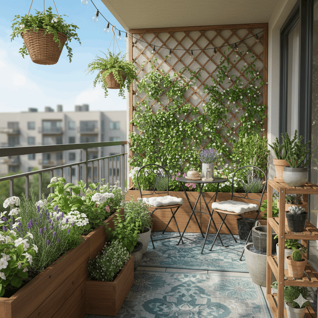 Balkongarten Gestaltung & Inspiration Ideen 2026