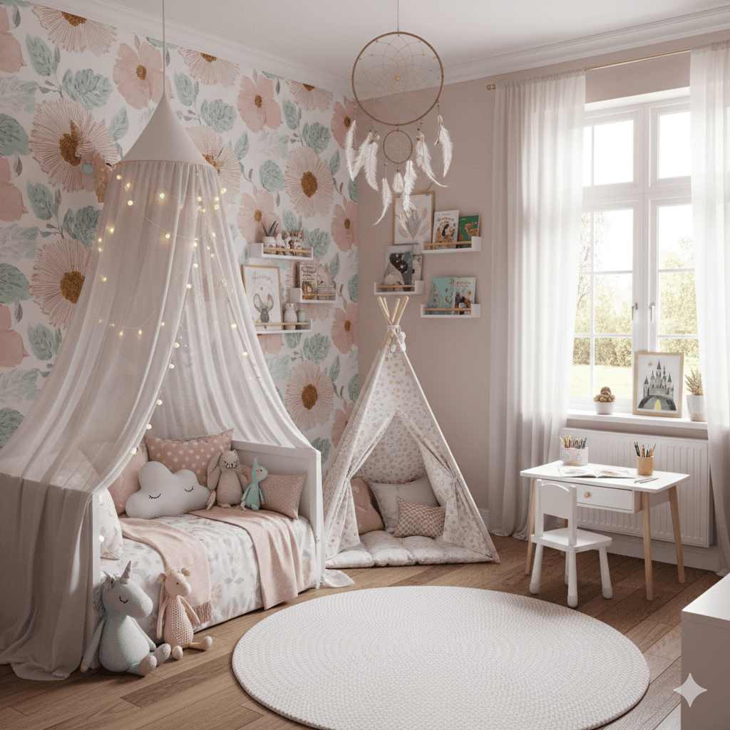 Kinderzimmer Ideen Mädchen 2026 Trends, Farben & kreative Einrichtung