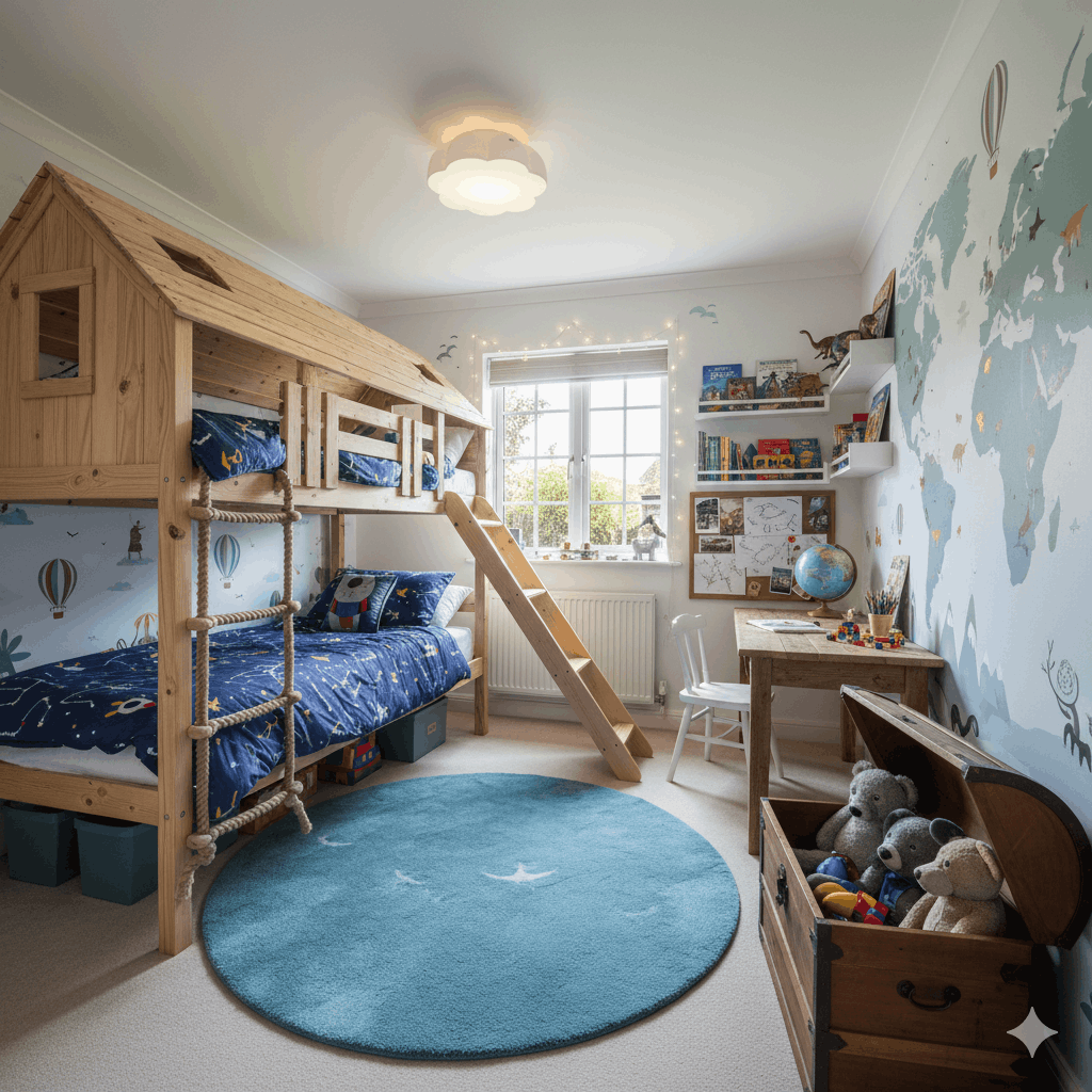 Kinderzimmer Ideen für Jungs (8 Jahre) 2026 Modern, praktisch und kreativ