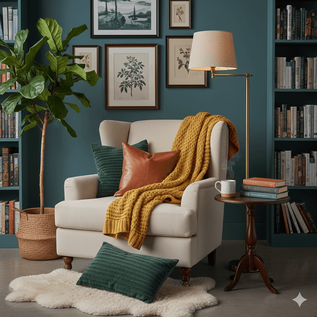 Leseecke Ideen für Erwachsene 2026 Stilvolle Rückzugsorte für Bücherliebhaber