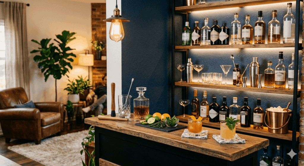 Coole Hausbar Ideen 2026 Inspirationen für stilvolle Drinks zuhause