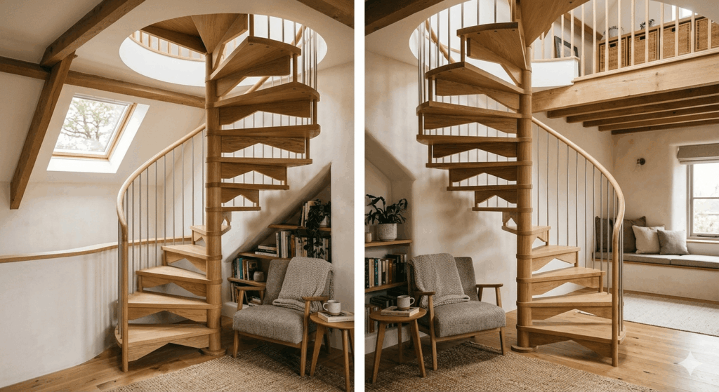 Dachboden Treppe Ideen 2026 – modern, platzsparend & stilvoll