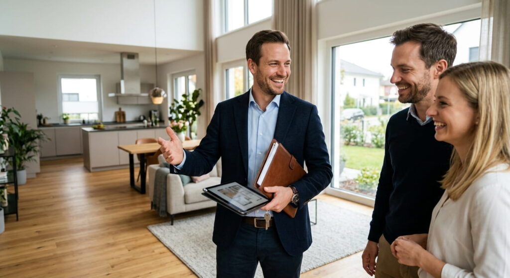 Immobilienmakler Arbeitsalltag Wie läuft ein normaler Tag 2026 ab